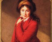 路易斯伊丽莎白维热勒布伦 - Portrait of Countess Golovine